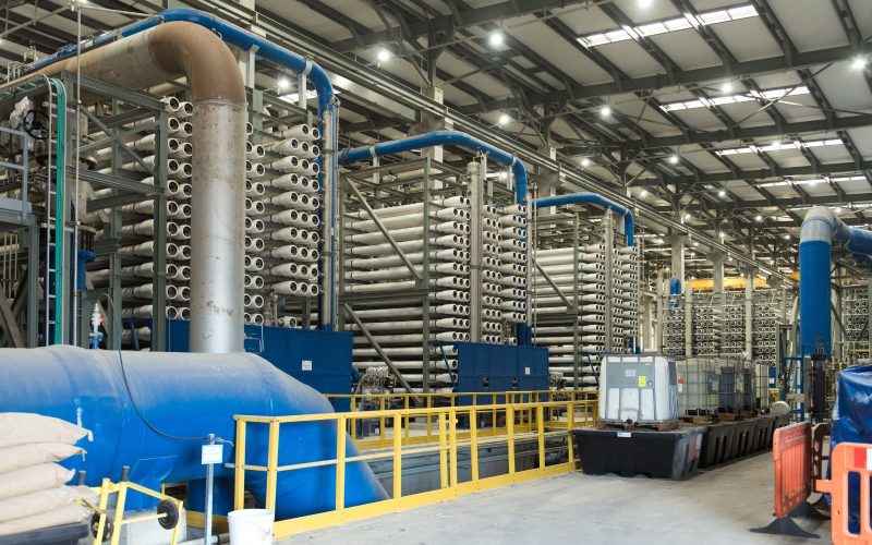 מתקן התפלת מים, נמל אשדוד